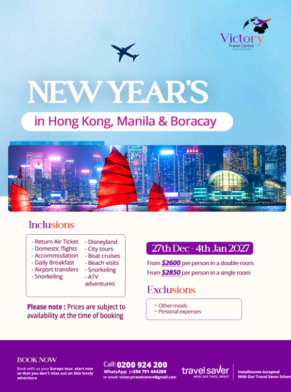 New Year's in Hong Kong, Manila & Boracay - 27th December 2026 – 4th January 2027